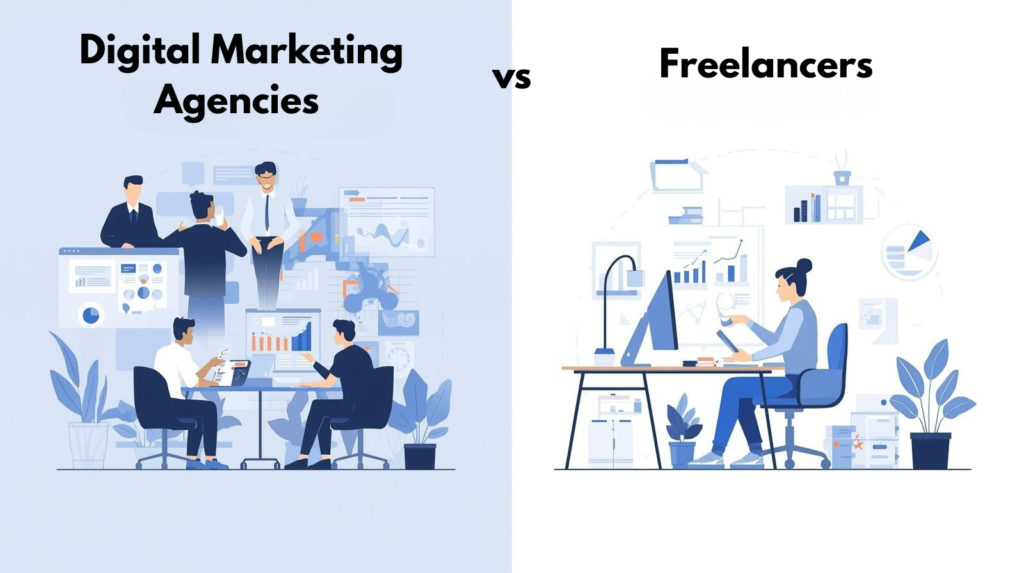 Best Digital Marketing Agencies vs Freelancers: Which One Is Right for Your Business?