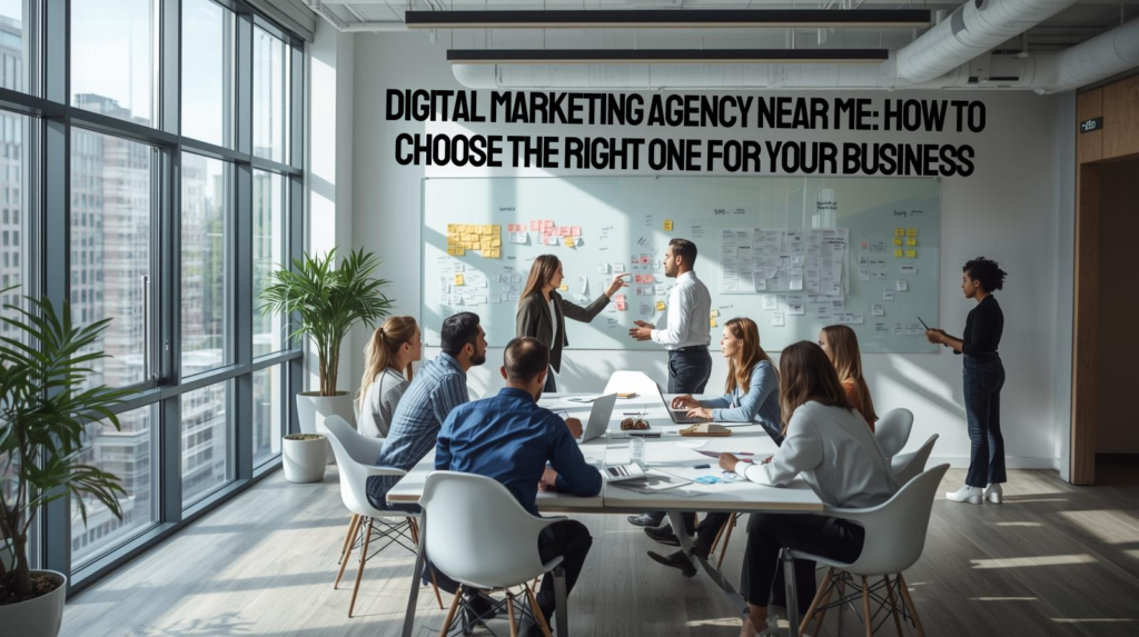 Digital Marketing Agency Near Me: How to Choose the Right One for Your Business